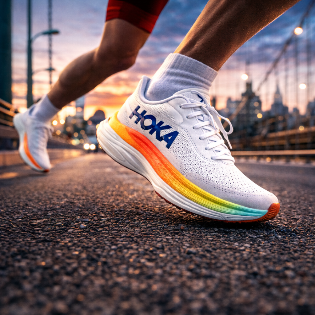 러닝 착화 이미지